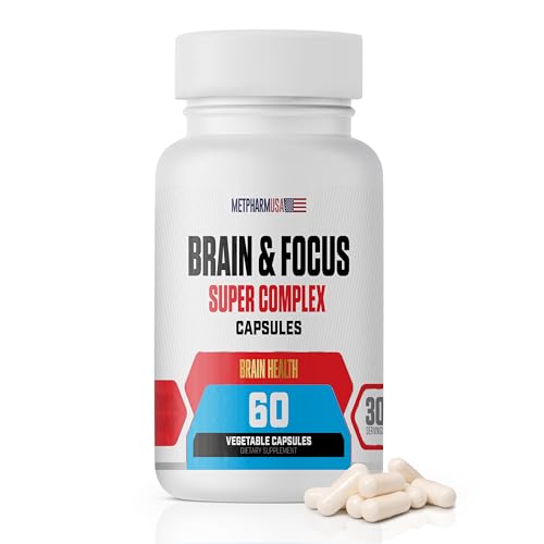 Brain & Focus Nootropic Complex Capsules – Memory, Clarity & Mental Performance
