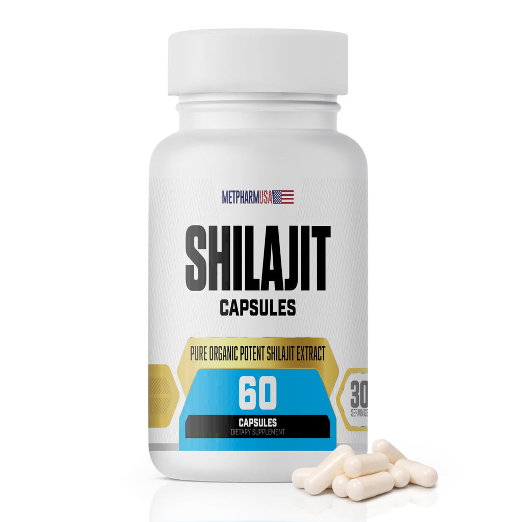 Shilajit Capsules 1000mg – Energy, Vitality & Testosterone Support | Pure Extract