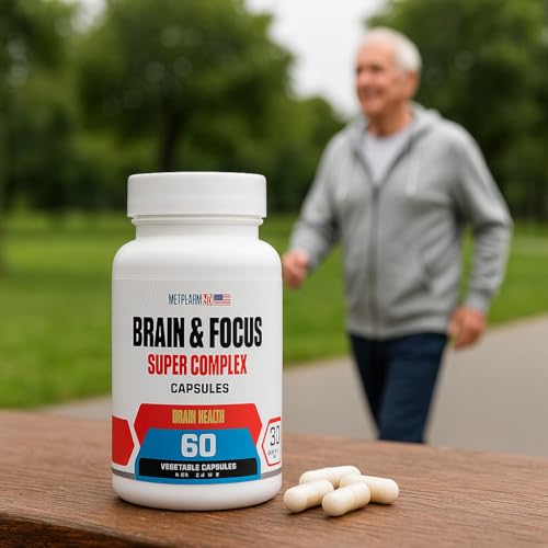 Brain & Focus Nootropic Complex Capsules – Memory, Clarity & Mental Performance