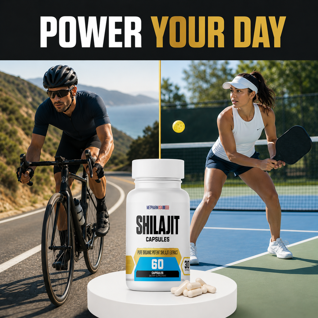 Shilajit Capsules 1000mg – Energy, Vitality & Testosterone Support | Pure Extract