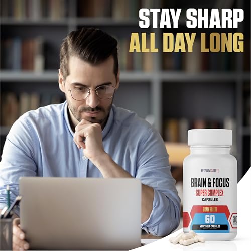 Brain & Focus Nootropic Complex Capsules – Memory, Clarity & Mental Performance
