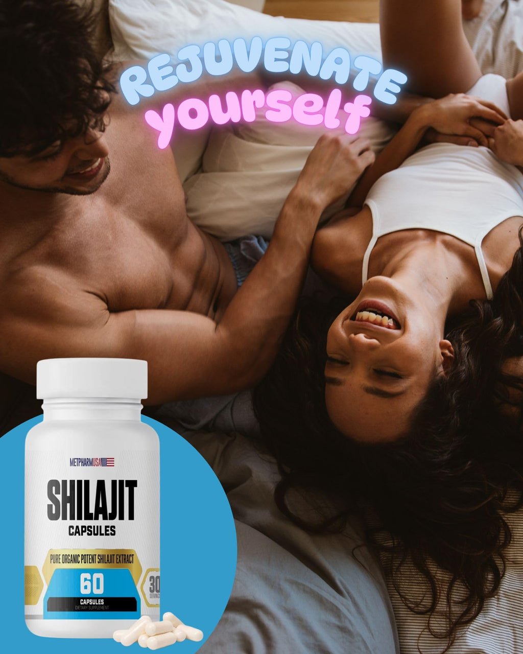 Shilajit Capsules 1000mg – Energy, Vitality & Testosterone Support | Pure Extract